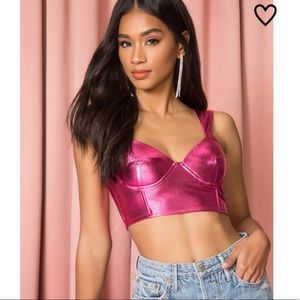 NWT Superdown x Draya Michele Wren Bustier Top